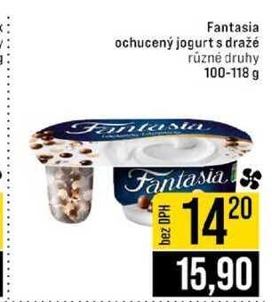 Danone Fantasia ochucený jogurt s dražé 100 - 118 g