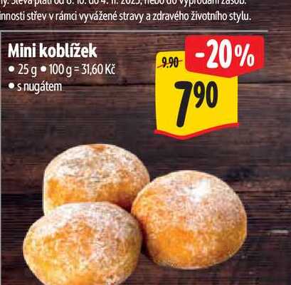  Mini koblížek  25 g