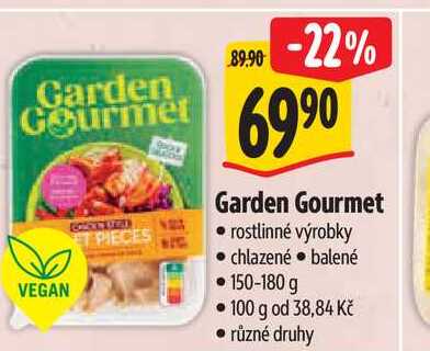  Garden Gourmet 150-180 g