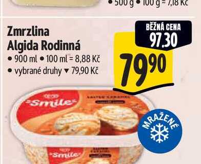 Zmrzlina Algida Rodinná 500 g 