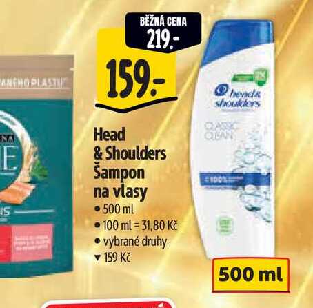   Head & Shoulders Šampon na vlasy  500 ml  