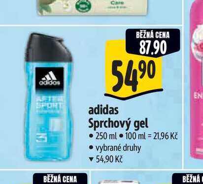  adidas Sprchový gel 250 ml  