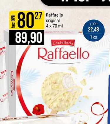 Raffaello original 4 x 70 ml 