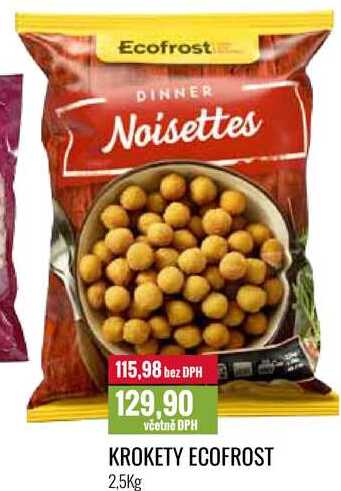 KROKETY ECOFROST 2,5Kg 