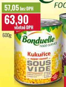 Bonduelle Kukuřice 600g