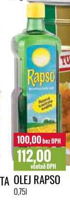 OLEJ RAPSO 0,75l