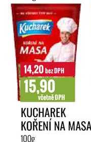 KUCHAREK KOŘENÍ NA MASA 100g 