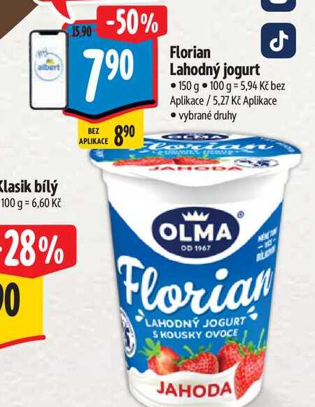   Florian Lahodný jogurt 150 g