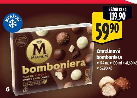   Zmrzlinová bomboniera 144 ml 