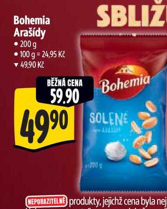 Bohemia Arašídy  200g 