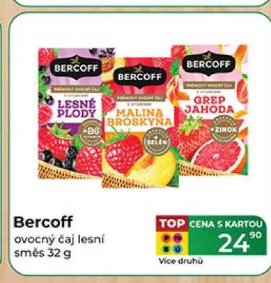 Bercoff ovocný čaj lesní směs 32 g
