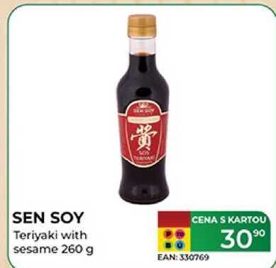 SEN SOY Teriyaki with sesame 260 g