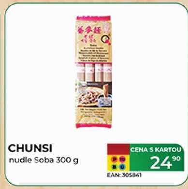 CHUNSI nudle Soba 300 g