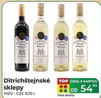 Ditrichštejnské sklepy MZV-CZE 0,751  