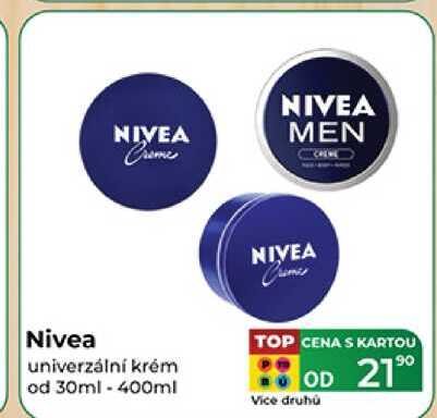 Nivea univerzální krém od 30ml - 400ml 