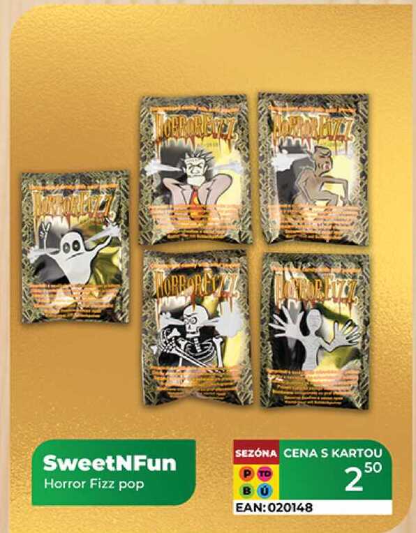 SweetNFun Horror Fizz pop 