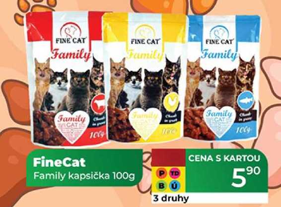 FineCat Family kapsička 100g