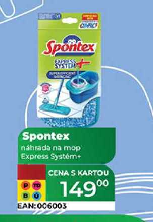 Spontex náhrada na mop Express System+  
