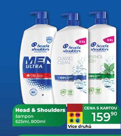 Head & Shoulders šampon 625ml