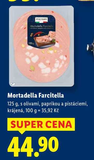 Mortadella Farcitella, 125 g