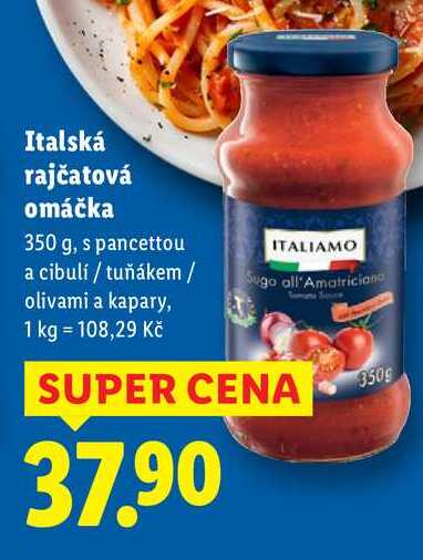 Italská rajčatová omáčka, 350 g