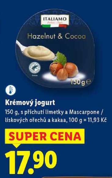 Krémový jogurt, 150 g