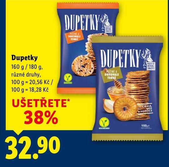 Dupetky 160 g/180 g