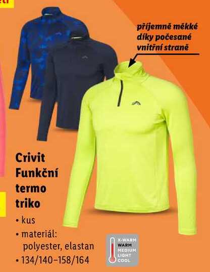 Crivit Funkční termo triko 
