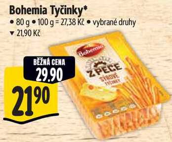 Bohemia Tyčinky, 80 g 