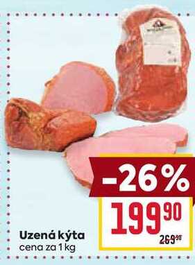 Uzená kýta cena za 1 kg 
