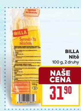 BILLA Nitě 100 g
