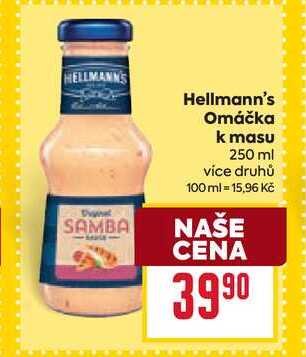 Hellmann's Omáčka k masu 250 ml 