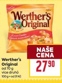 Werther's Original od 70 g 