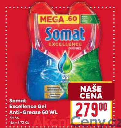 Somat Excellence Gel Anti-Grease 60 WL 75 ks 