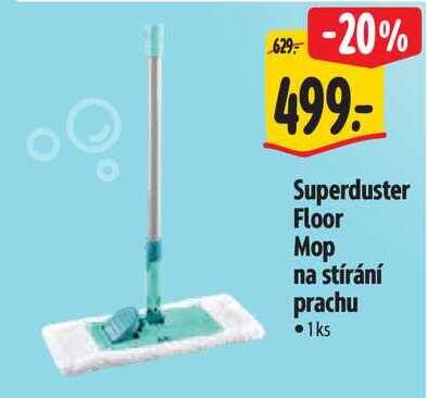 Superduster Floor Mop na stírání prachu 