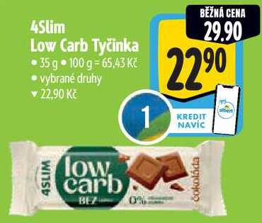 4Slim Low Carb Tyčinka, 35 g 