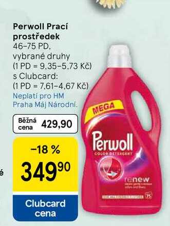 Perwoll Prací prostředek, 46-75 PD 