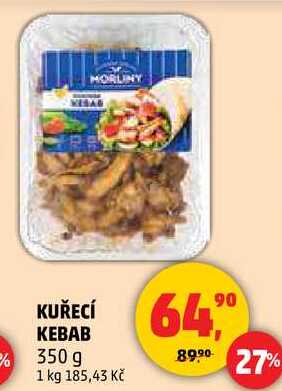 KUŘECÍ KEBAB, 350 g 