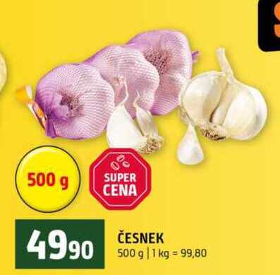 Česnek 500 g