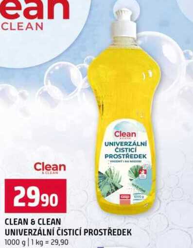 CLEAN & CLEAN UNIVERZÁLNÍ ČISTICÍ PROSTŘEDEK 1000 g