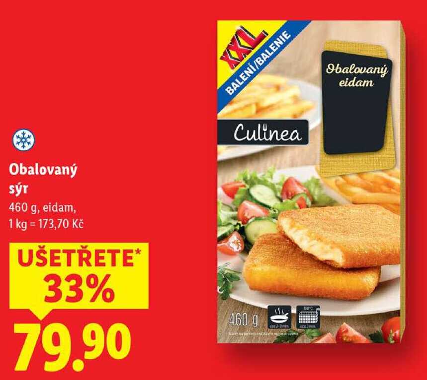 Obalovaný Sýr, 460 g