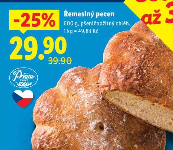 Řemeslný pecen, 600 g