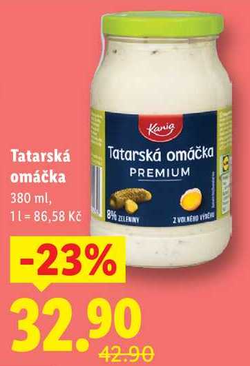 Tatarská omáčka, 380 ml