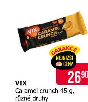 VIX Caramel crunch 45 g, různé druhy 