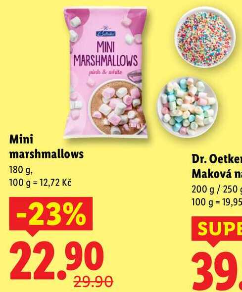 Mini marshmallows, 180 g