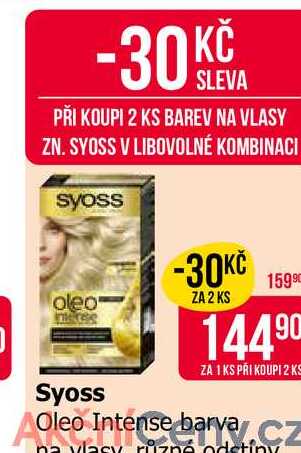 Syoss Oleo Intense barva na vlasy