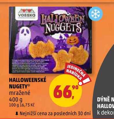 HALLOWEENSKÉ NUGETY, 400 g 