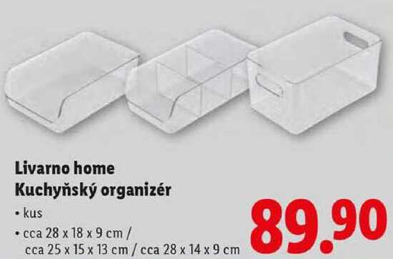 Livarno home Kuchyňský organizér