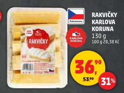 RAKVIČKY KARLOVA KORUNA, 130 g