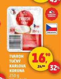 TVAROH TUČNÝ KARLOVA KORUNA, 250 g 